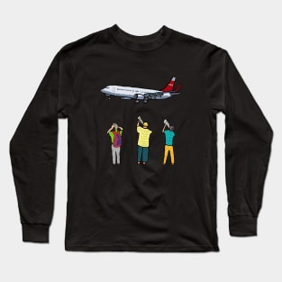 Plane Spotting Long Sleeve T-Shirt